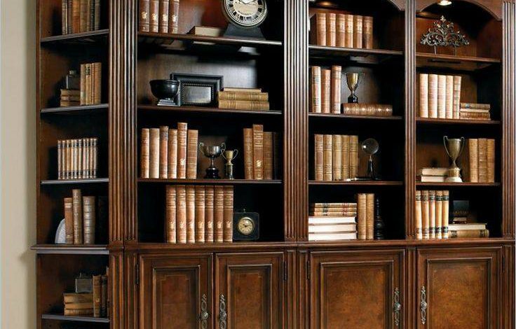 مدل کتابخانه چوبی کلاسیک 1402