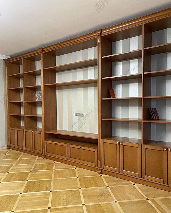 مدل کتابخانه چوبی کلاسیک 2023
